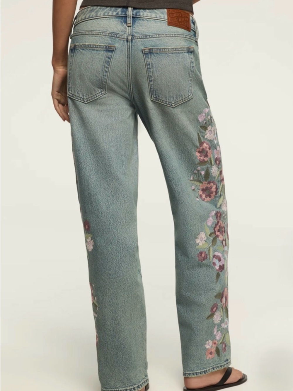Lucky Legend Embroidered Baggy Jeans - Picture 2 of 4